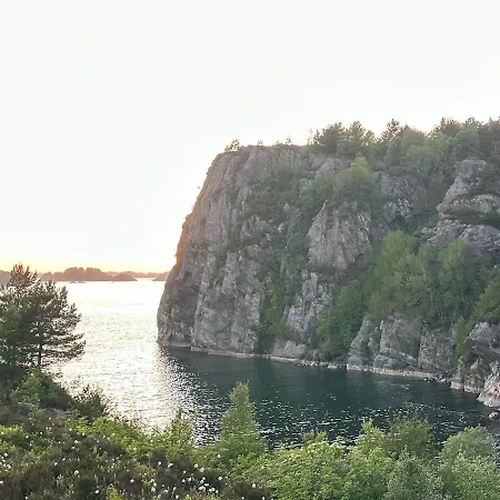 Aurora Bliss - Fjordfront Jacuzzi&sauna Near Bergen Apartment Askoy