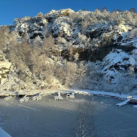 Appartamento Aurora Bliss - Fjordfront Jacuzzi&sauna Near Bergen *