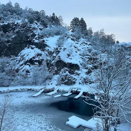 Aurora Bliss - Fjordfront Jacuzzi&sauna Near Bergen Askoy